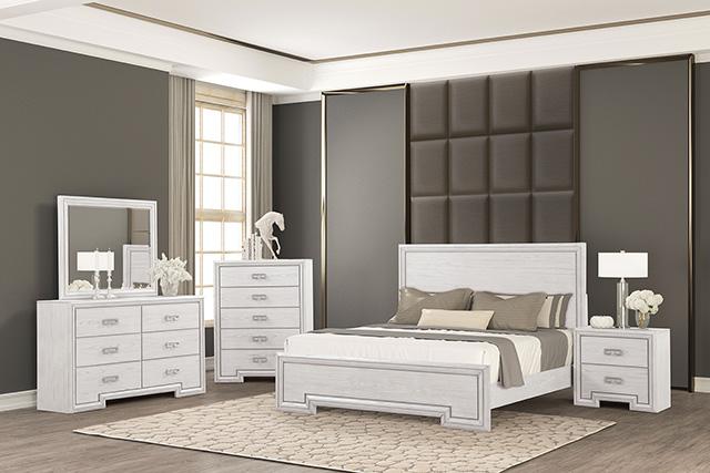 Basilone E.King Bed - Casa Morelos / Coahuila Furniture (Oklahoma City, OK)
