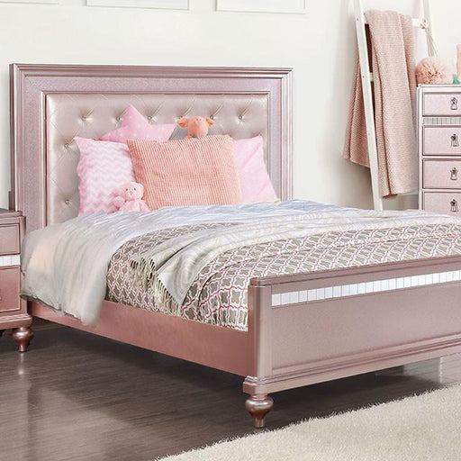 Ariston Rose Pink Full, Twin, & Queen Bed - Casa Morelos / Coahuila Furniture (Oklahoma City, OK)