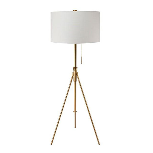 Zaya Stained Gold Floor Lamp - Casa Morelos / Coahuila Furniture (Oklahoma City, OK)