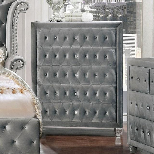 Alzir Gray & Black Chest - Casa Morelos / Coahuila Furniture (Oklahoma City, OK)