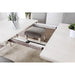 Daniella Antique White Dining Table - Casa Morelos / Coahuila Furniture (Oklahoma City, OK)