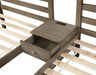 HORTENSE Triple Twin Bunk Bed, W. Gray - Casa Morelos / Coahuila Furniture (Oklahoma City, OK)