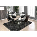 Izzy Silver/Black Side Chair, Black (2/CTN) - Casa Morelos / Coahuila Furniture (Oklahoma City, OK)