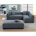 JAYLENE Gray Sectional - Casa Morelos / Coahuila Furniture (Oklahoma City, OK)