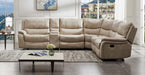 JEROMINUS Sectional, Beige - Casa Morelos / Coahuila Furniture (Oklahoma City, OK)