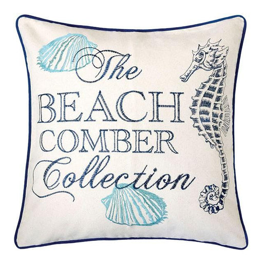 Katia Beach 20" X 20" Pillow, Beach - Casa Morelos / Coahuila Furniture (Oklahoma City, OK)