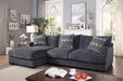 Kaylee Gray L-Shaped Sectional - Casa Morelos / Coahuila Furniture (Oklahoma City, OK)