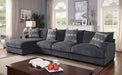 Kaylee Gray Large L-Shaped Sectional - Casa Morelos / Coahuila Furniture (Oklahoma City, OK)