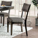 Leeds Gray Side Chair - Casa Morelos / Coahuila Furniture (Oklahoma City, OK)