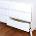LENNART II White Dresser - Casa Morelos / Coahuila Furniture (Oklahoma City, OK)
