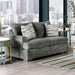 LEYTONSTONE Loveseat, Gray - Casa Morelos / Coahuila Furniture (Oklahoma City, OK)