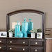 Litchville Brown Cherry Mirror - Casa Morelos / Coahuila Furniture (Oklahoma City, OK)
