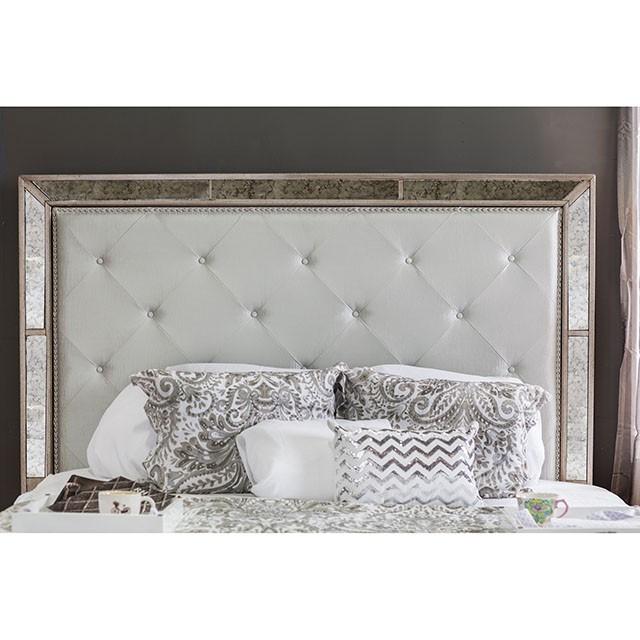 LORAINE Cal.King, E.King, & Queen Bed - Casa Morelos / Coahuila Furniture (Oklahoma City, OK)