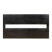 Luminar Black Glass-Insert Dining Table - Casa Morelos / Coahuila Furniture (Oklahoma City, OK)