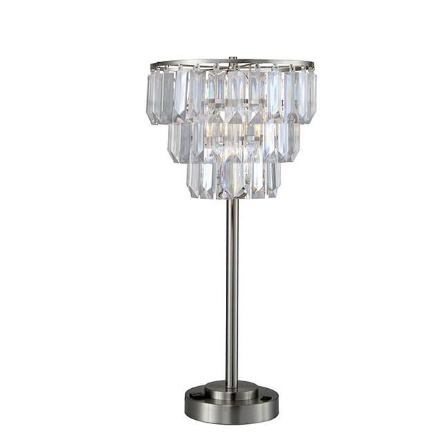 Meg Clear Table Lamp - Casa Morelos / Coahuila Furniture (Oklahoma City, OK)