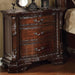 Monte Vista I Brown Cherry Night Stand - Casa Morelos / Coahuila Furniture (Oklahoma City, OK)