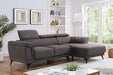 NAPANEE Sectional, Dark Gray - Casa Morelos / Coahuila Furniture (Oklahoma City, OK)
