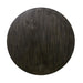 NERISSA Antique Black Round Table, Antique Black - Casa Morelos / Coahuila Furniture (Oklahoma City, OK)