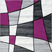 Niksar Gray/Purple 5' X 7' Area Rug - Casa Morelos / Coahuila Furniture (Oklahoma City, OK)