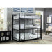 Olga I Antique Black Full/Full Bunk Bed - Casa Morelos / Coahuila Furniture (Oklahoma City, OK)