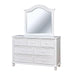 OLIVIA White Dresser - Casa Morelos / Coahuila Furniture (Oklahoma City, OK)