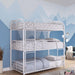 Opal Ii White Twin Triple Decker Bed - Casa Morelos / Coahuila Furniture (Oklahoma City, OK)