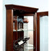 ORTLEY Walnut Curio - Casa Morelos / Coahuila Furniture (Oklahoma City, OK)