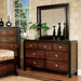 Patra Acacia/Walnut Mirror - Casa Morelos / Coahuila Furniture (Oklahoma City, OK)