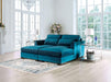 PEREGRINE Sectional, Teal - Casa Morelos / Coahuila Furniture (Oklahoma City, OK)