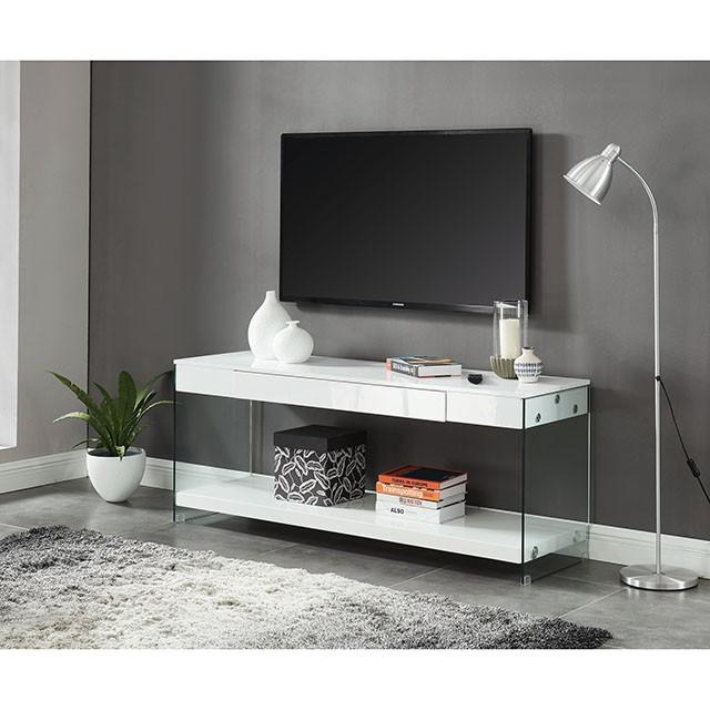 Sabugal White 70" TV Stand - Casa Morelos / Coahuila Furniture (Oklahoma City, OK)