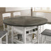 STACIE Counter Ht. Round Dining Table - Casa Morelos / Coahuila Furniture (Oklahoma City, OK)