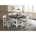 STACIE Counter Ht. Round Dining Table - Casa Morelos / Coahuila Furniture (Oklahoma City, OK)