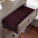 SYRACUSE Night Stand, Gray - Casa Morelos / Coahuila Furniture (Oklahoma City, OK)
