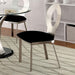 VALO Silver/Black Side Chair (2/CTN) - Casa Morelos / Coahuila Furniture (Oklahoma City, OK)