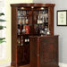 VOLTAIRE Dark Cherry Curio - Casa Morelos / Coahuila Furniture (Oklahoma City, OK)