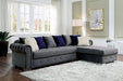 WILMINGTON Sectional, Gray - Casa Morelos / Coahuila Furniture (Oklahoma City, OK)
