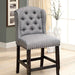SANIA Counter Ht. Wingback Chair (2/CTN) - Casa Morelos / Coahuila Furniture (Oklahoma City, OK)
