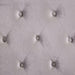 ROSABELLE E.King & Queen Bed, Black, Gray, & Ivory, - Casa Morelos / Coahuila Furniture (Oklahoma City, OK)
