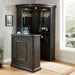 Voltaire Gray Curio Cabinet - Casa Morelos / Coahuila Furniture (Oklahoma City, OK)