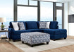 WALDPORT Sectional, Navy - Casa Morelos / Coahuila Furniture (Oklahoma City, OK)