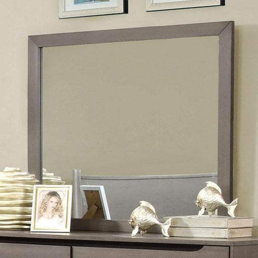Lennart Gray Rectangular Mirror - Casa Morelos / Coahuila Furniture (Oklahoma City, OK)
