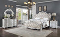 ROSALIND Night Stand, Pearl White - Casa Morelos / Coahuila Furniture (Oklahoma City, OK)