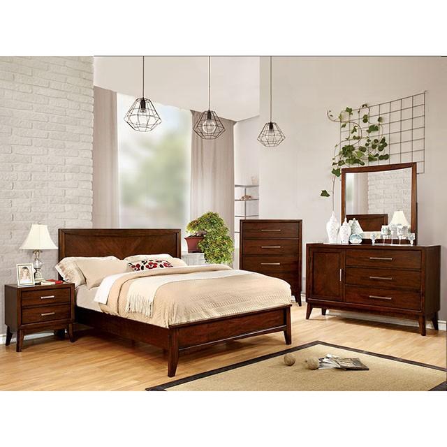 SNYDER Brown Cherry Mirror - Casa Morelos / Coahuila Furniture (Oklahoma City, OK)