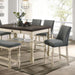 PLYMOUTH Counter Ht. Table - Casa Morelos / Coahuila Furniture (Oklahoma City, OK)
