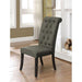 Sania III Gray/Antique Black Side Chair (2/CTN) - Casa Morelos / Coahuila Furniture (Oklahoma City, OK)