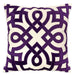 Jorja Purple 20" X 20" Pillow, Purple - Casa Morelos / Coahuila Furniture (Oklahoma City, OK)