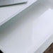 Loke White/Chrome Computer Desk - Casa Morelos / Coahuila Furniture (Oklahoma City, OK)