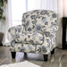 Nash Ivory Chair, Floral - Casa Morelos / Coahuila Furniture (Oklahoma City, OK)