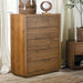 LEIRVIK Chest, Light Walnut - Casa Morelos / Coahuila Furniture (Oklahoma City, OK)
