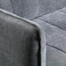 LYNDA Sofa w/ Pillows, Dark Gray - Casa Morelos / Coahuila Furniture (Oklahoma City, OK)